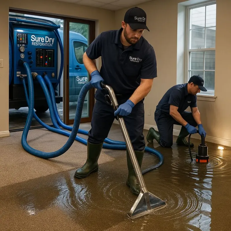 Water Extraction and Removal process in Pymatuning Central, PA